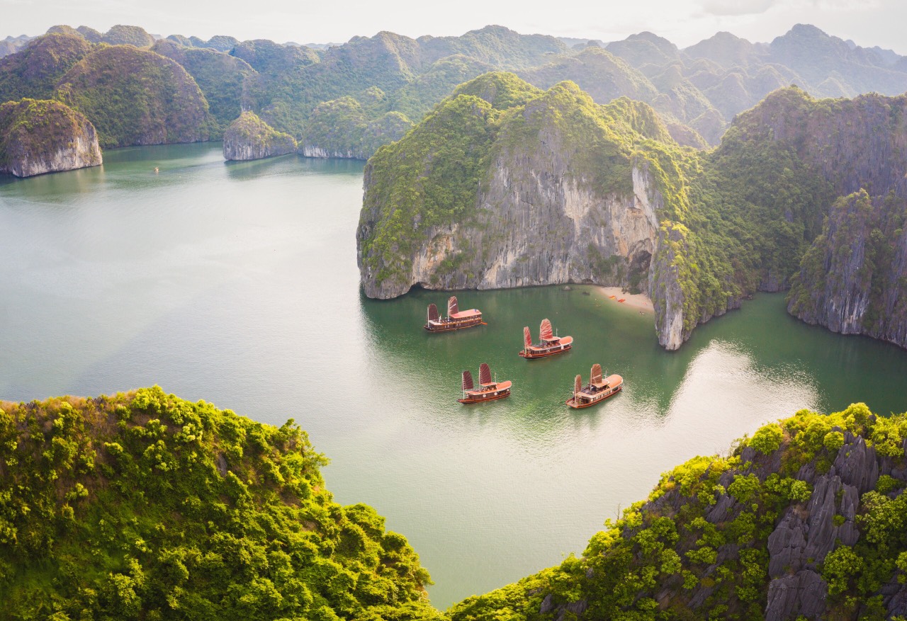 Cruise and visit of Lan Ha Bay 