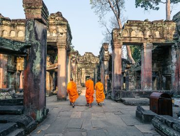 Paysage culturel du Cambodge avec ses temples et sites historiques