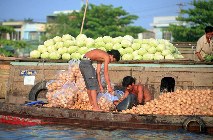 Explorez le marché flottant de Cai Rang : Un joyau sur l’eau du Vietnam