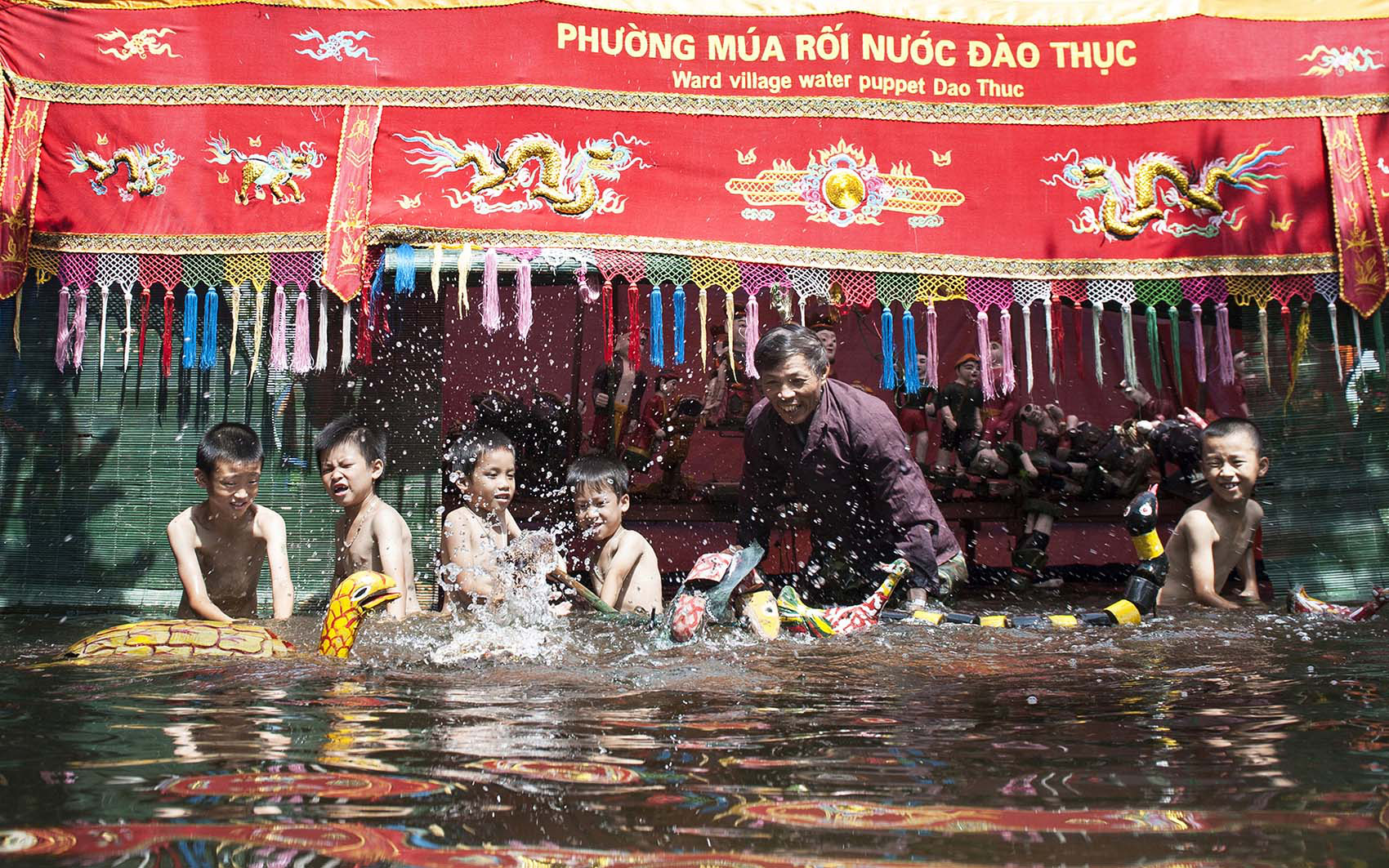 Le Village des marionnettes sur l’eau de Dào Thuc
