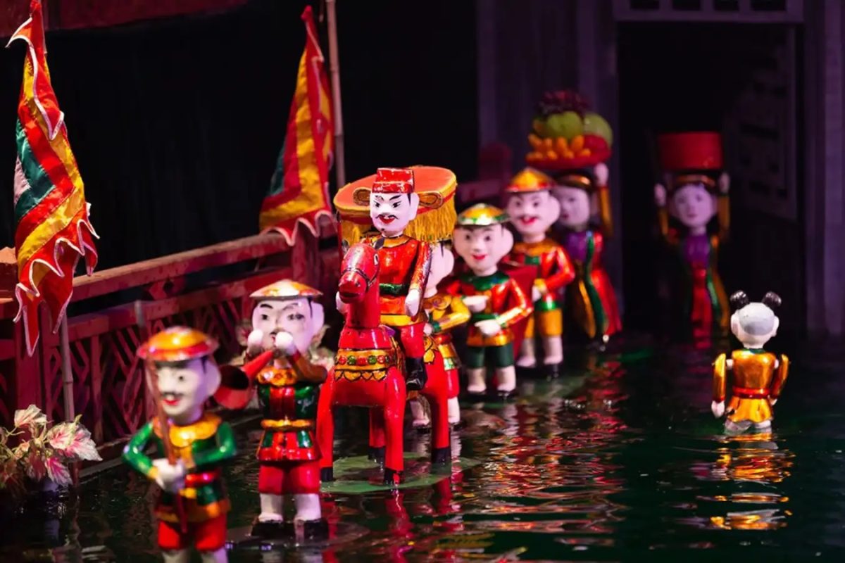 Marionnettes sur l'eau