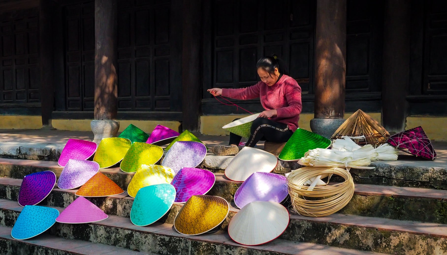 Village de Chuông : Un voyage dans l’art des Chapeaux Coniques près d’Hanoï