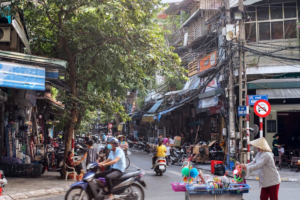 rue Thuoc bac a Hanoi