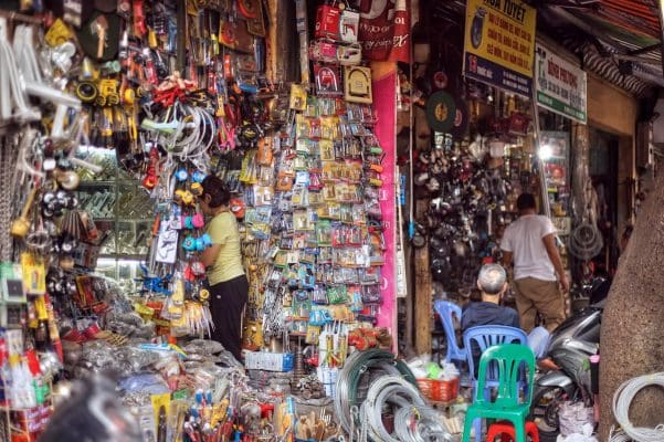 rue Thuoc bac a Hanoi
