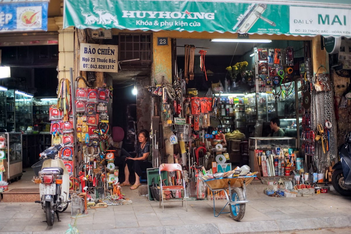 rue Thuoc bac a Hanoi