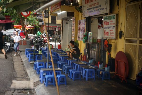 rue Ho Hoan Kiem la rue plus court de Hanoi