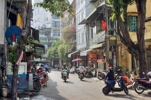 rue Cho Gao a Hanoi