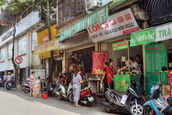 rue Cho Gao a Hanoi