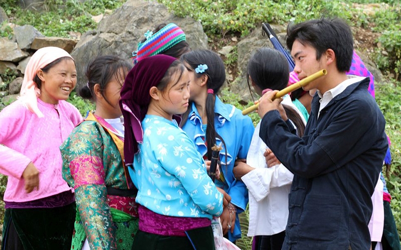 Le marché de l’amour de Khau Vai, province d’Ha Giang