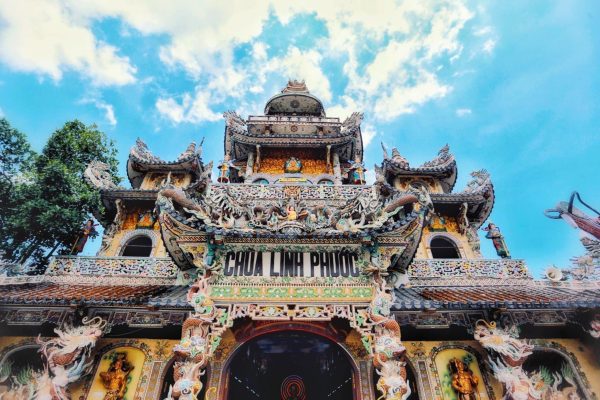 Pagode Linh Phuoc à Da Lat