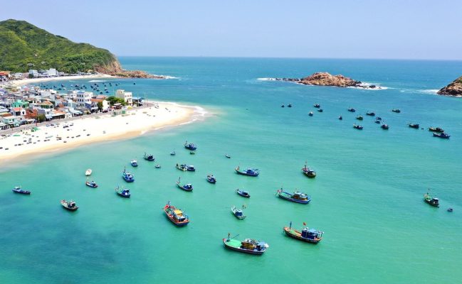 le village de pêcheurs de Nhon Hai à Quy Nhon