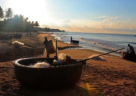 Plage de Nhat Le 