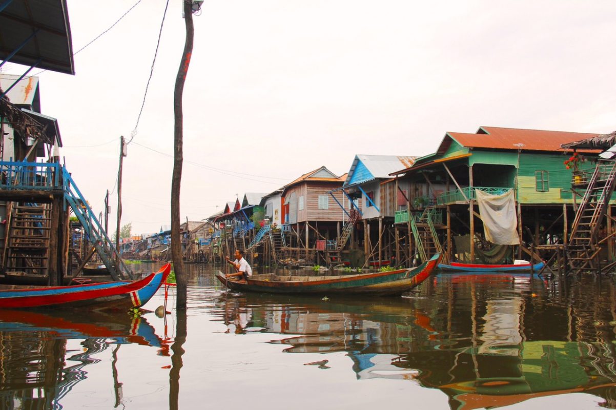 Les villages flottants tonle sap