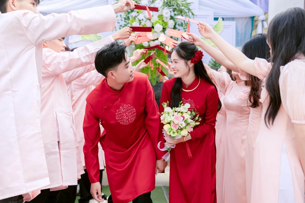 ao dai de mariage