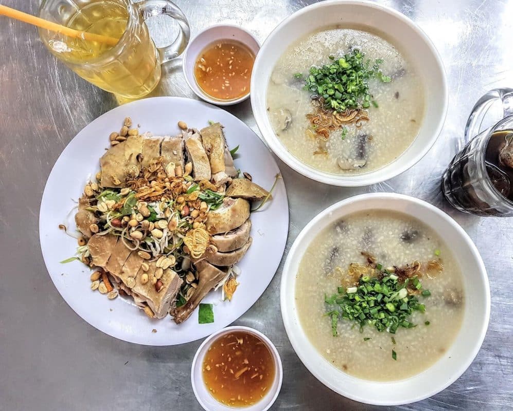 soupe de riz au canard