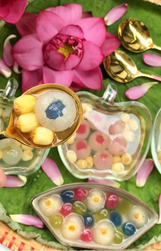 Les graines de lotus