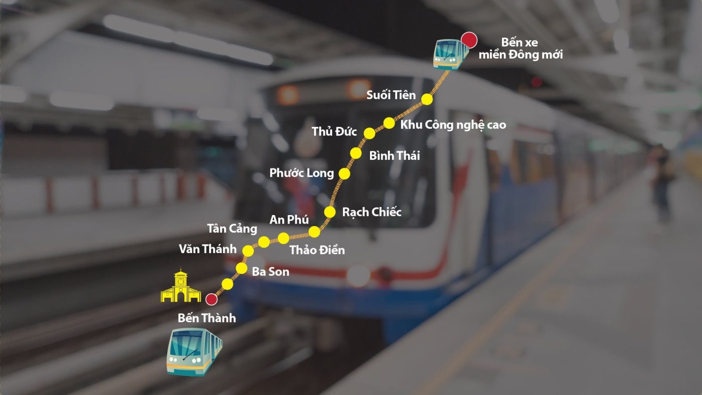 Le métro de Saigon