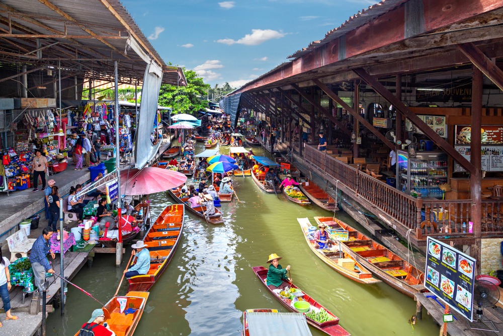 Top des marchés flottants à visiter en Thaïlande