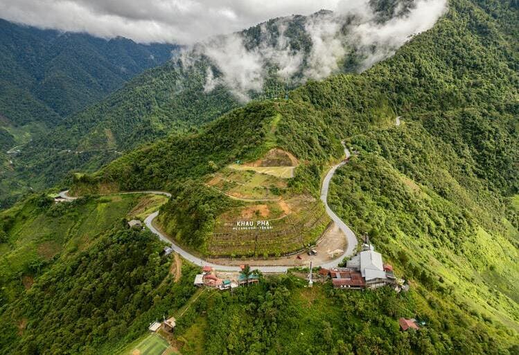 Col de Khau Pha dans les montagnes de Mu Cang Chai