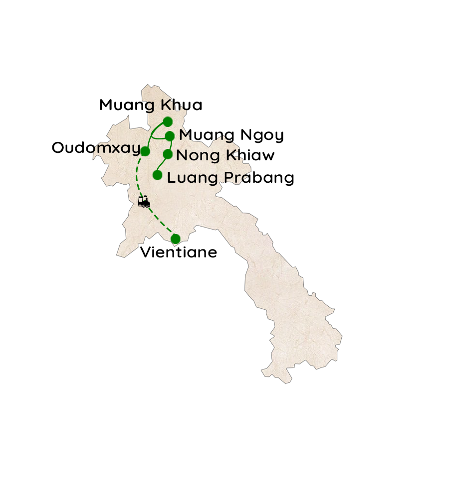 nord-laos-9-jours-carte