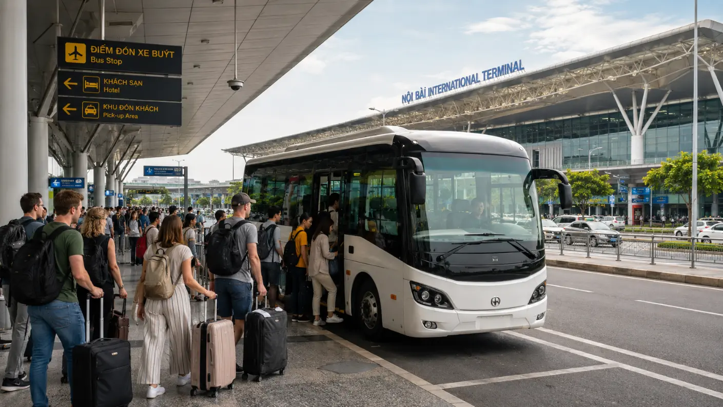 Navettes aéroport de Hanoï : itinéraires, horaires et tarifs