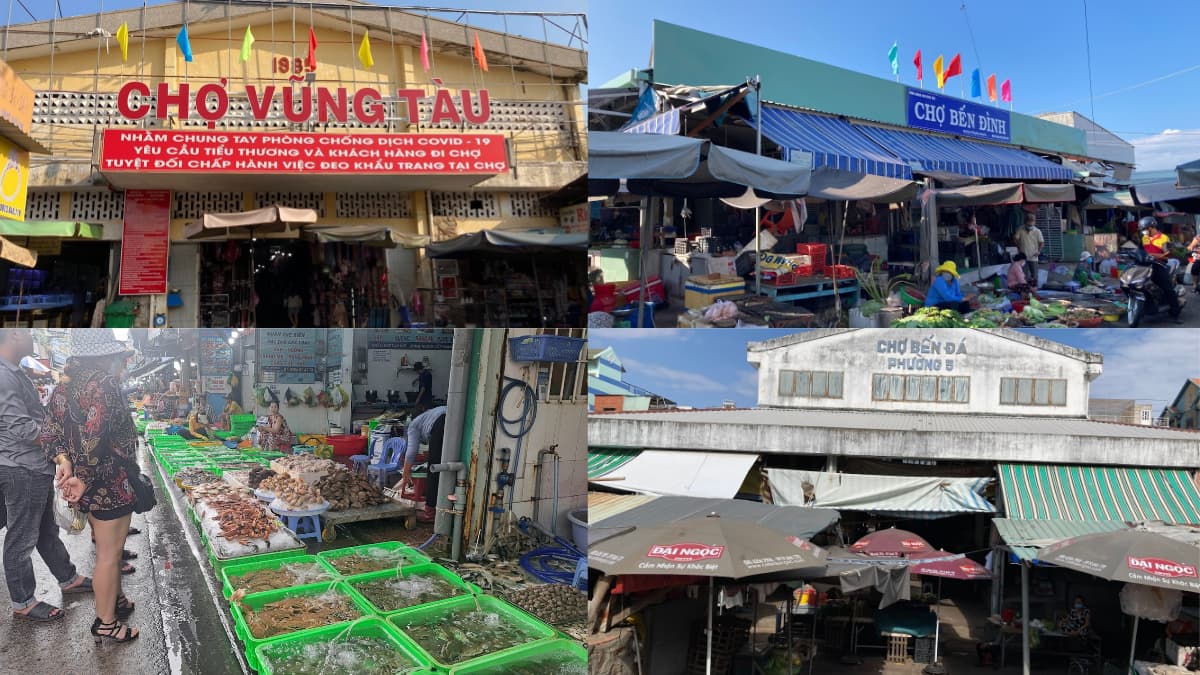 Marchés de Vung Tau avec Vietnam Evasion : fruits de mer & guide voyage