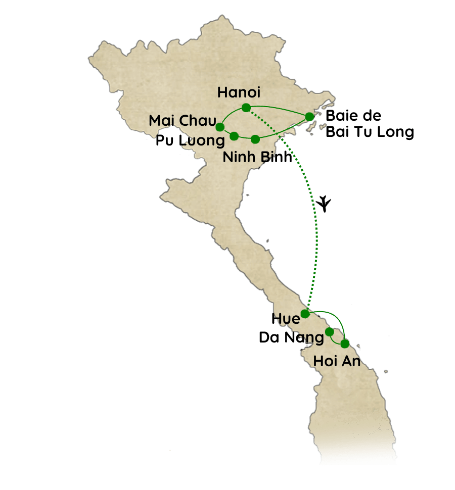 map-circuit-vietnam-13-jours-extension-plage-1