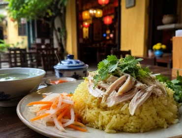 riz au poulet de Hoi An
