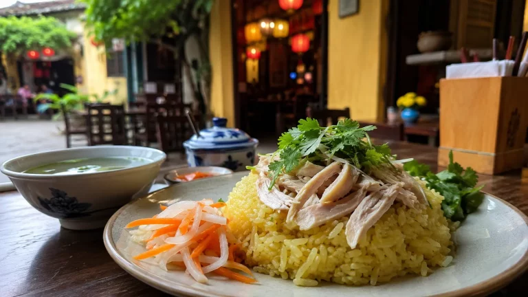 riz au poulet de Hoi An