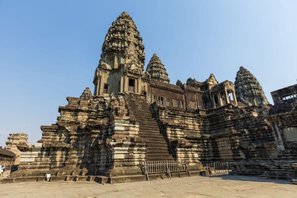 Temple d’Angkor Wat à Siem Reap, Cambodge