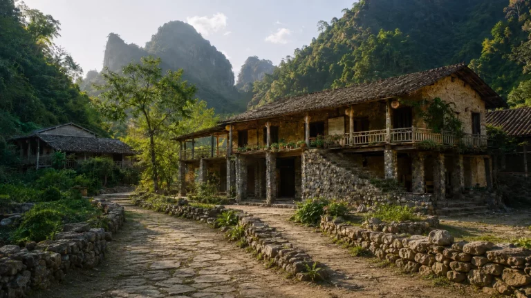 Village de pierre de Khuoi Ky à Cao Bang
