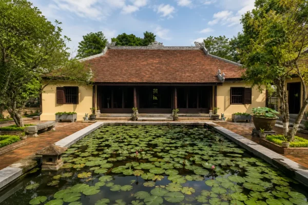 Maison-jardin An Hien à Hué avec bassin de lotus