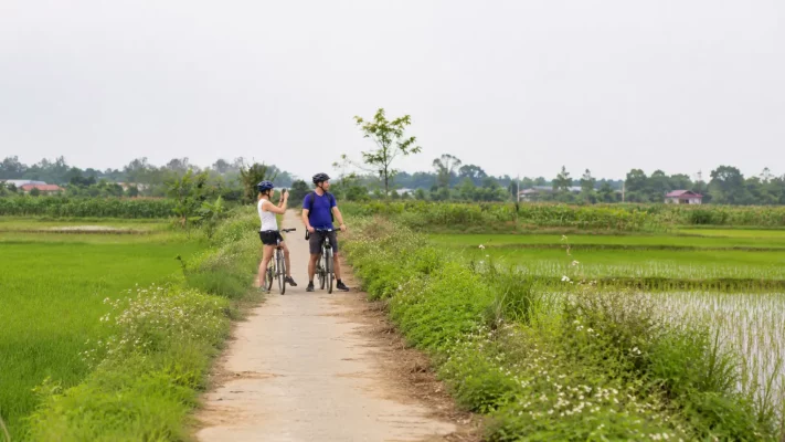 Jardin au village de Thuy Bieu à Hué