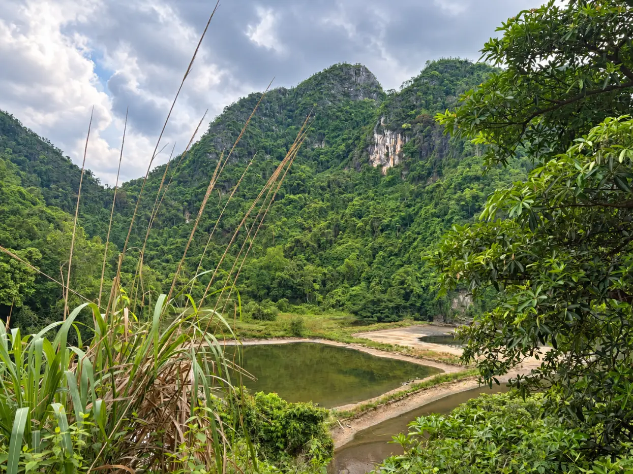 Village de Viet Hai à Cat Ba : vélo, accès et conseils