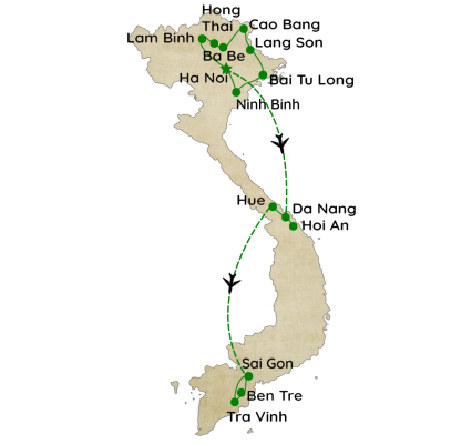 Le Vietnam en 20 jours : des villages du Nord aux terres khmères