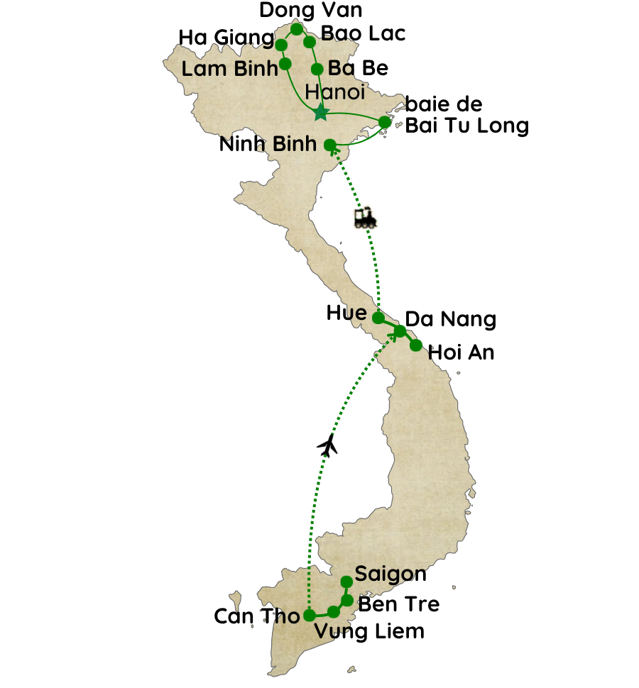 map-circuit-vietnam-22-jours-sud-nord