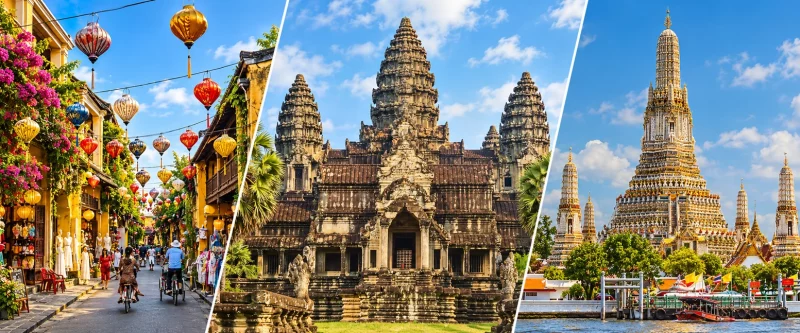 Circuits Vietnam Cambodge Thaïlande