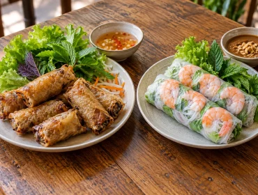Nems croustillants et rouleaux frais : deux façons de savourer la cuisine vietnamienne